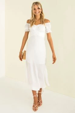 Sundae Muse Kristen Dress / White New Arrivals