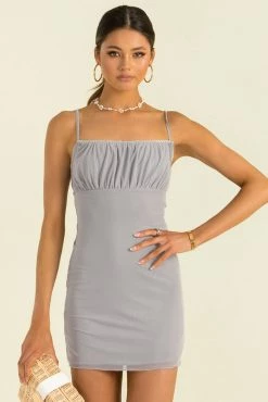 Sundae Muse Kesha Dress / Dusty Blue
