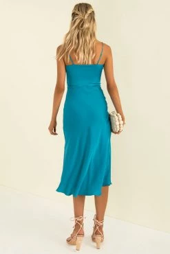 Sundae Muse New Arrivals Tyra Dress / Teal