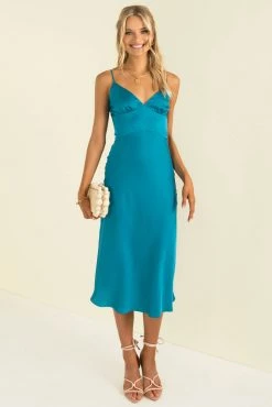 Sundae Muse New Arrivals Tyra Dress / Teal