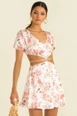 Sundae Muse Karli Dress / Pink Floral DRESSES