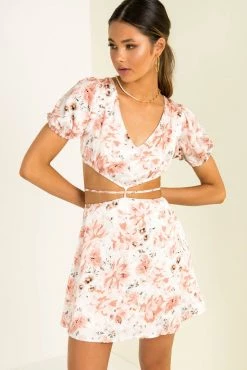 Sundae Muse Karli Dress / Pink Floral DRESSES
