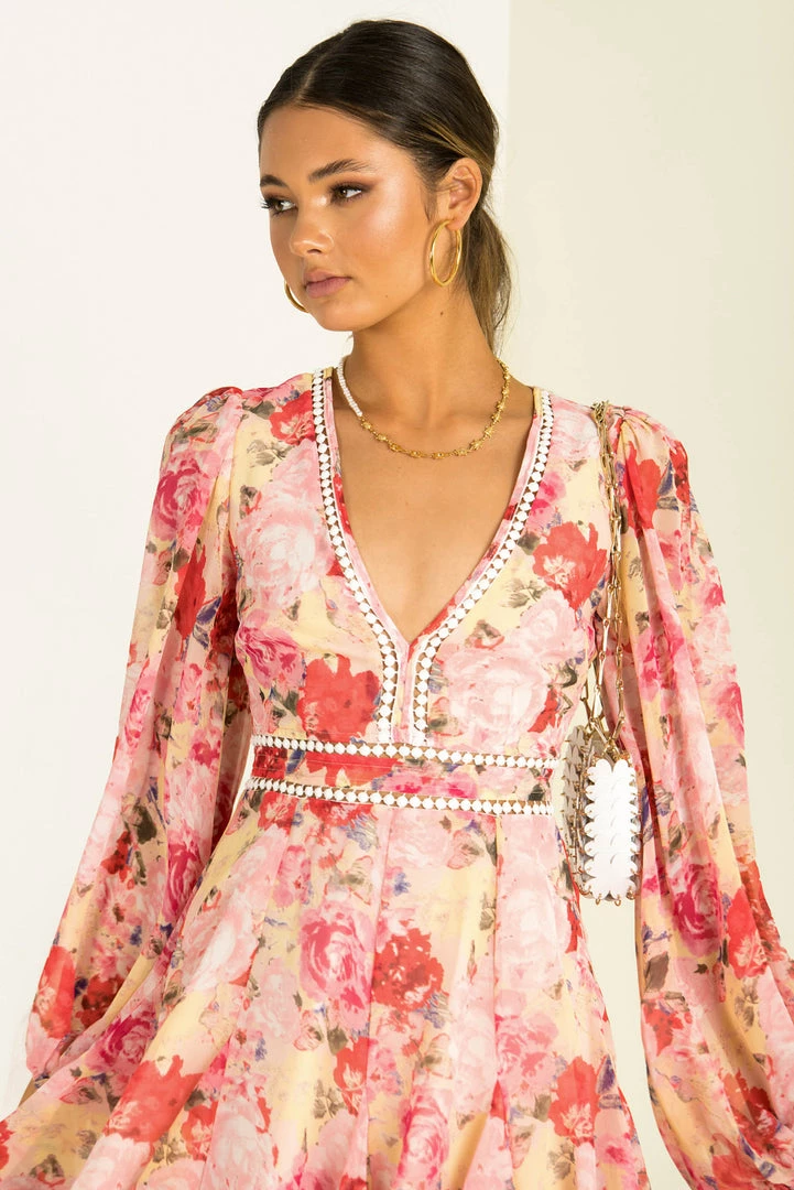 Sundae Muse Bloom Dress / Fuchsia 17 Sundae Muse Bloom Dress / Fuchsia