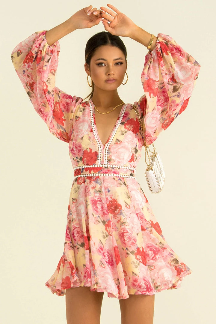 Sundae Muse Bloom Dress / Fuchsia 11 Sundae Muse Bloom Dress / Fuchsia