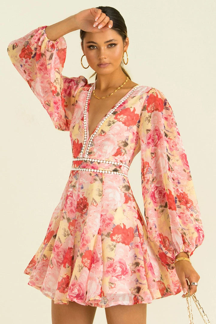 Sundae Muse Bloom Dress / Fuchsia 10 Sundae Muse Bloom Dress / Fuchsia