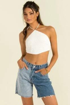 Sundae Muse Raffy Shorts / Blue Denim