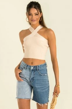 Sundae Muse New Arrivals Floyd Top / Beige