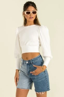 Sundae Muse Albie Top / White Tops