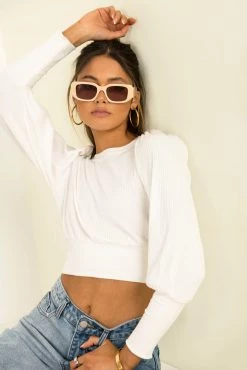 Sundae Muse Albie Top / White Tops