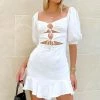 Sundae Muse Vella Dress / White