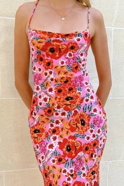 Sundae Muse New Arrivals Leyah Dress / Pink