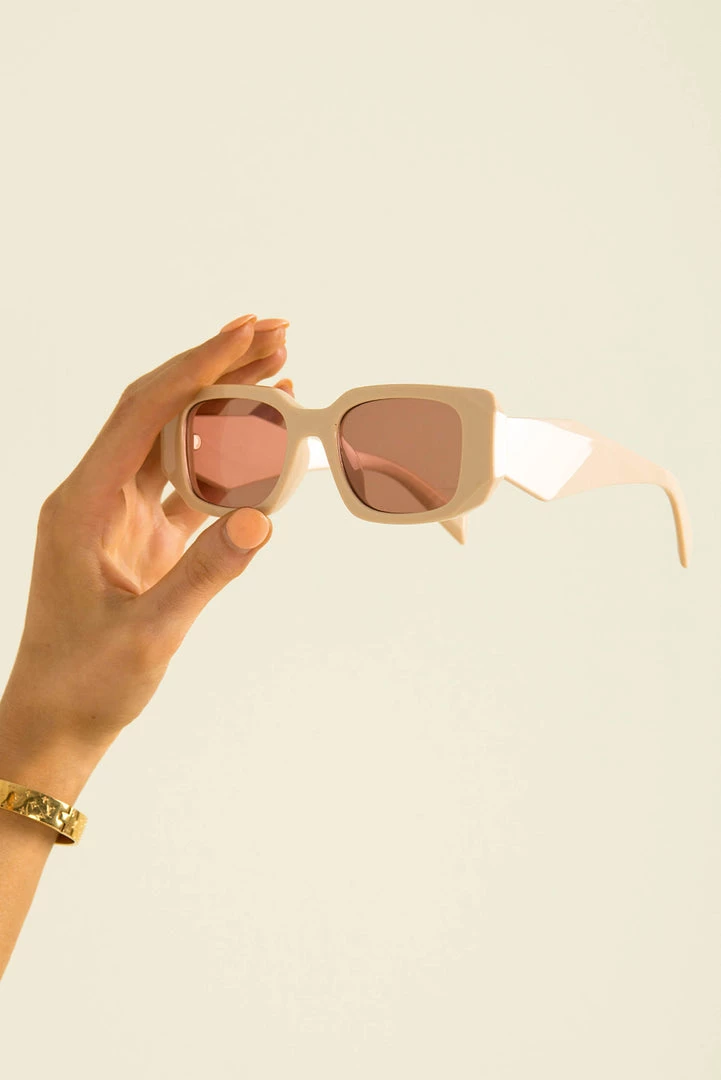 Sundae Muse Accessories Lenny Sunglasses / Beige 6 Sundae Muse Accessories Lenny Sunglasses / Beige
