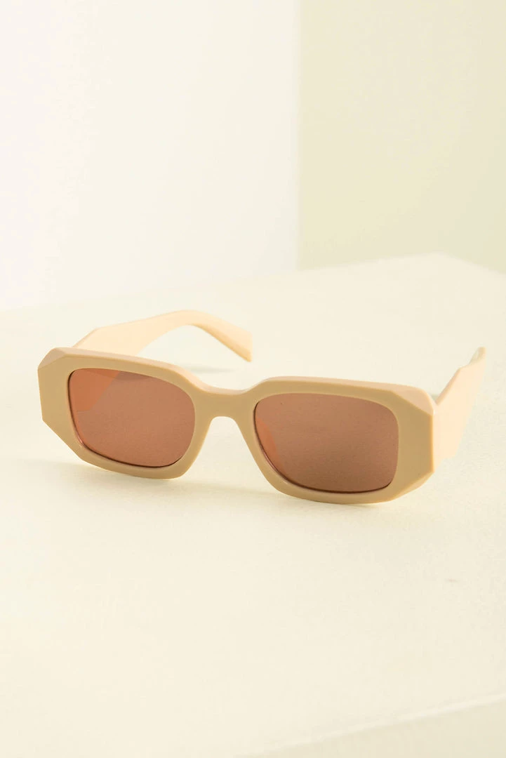 Sundae Muse Accessories Lenny Sunglasses / Beige 5 Sundae Muse Accessories Lenny Sunglasses / Beige