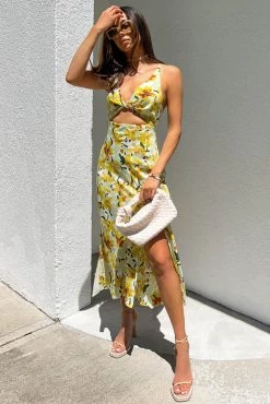 Sundae Muse Everett Dress / Yellow