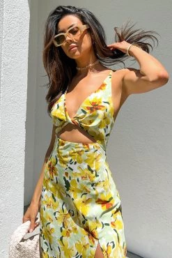 Sundae Muse Everett Dress / Yellow