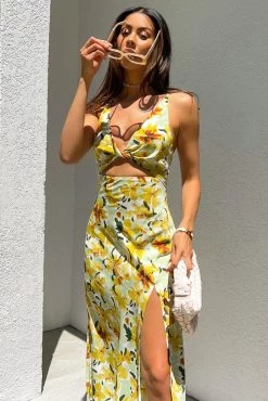 Sundae Muse Everett Dress / Yellow