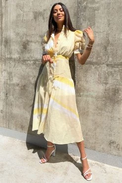 Sundae Muse New Arrivals Venice Dress / Yellow