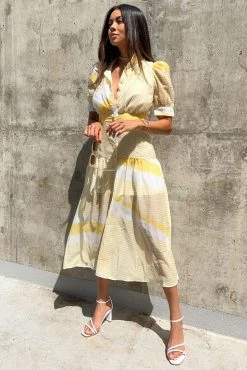 Sundae Muse New Arrivals Venice Dress / Yellow