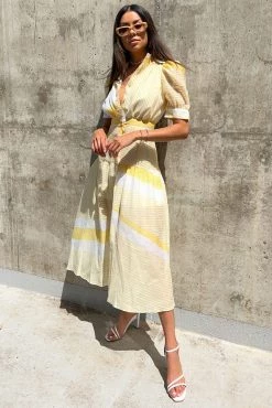 Sundae Muse New Arrivals Venice Dress / Yellow