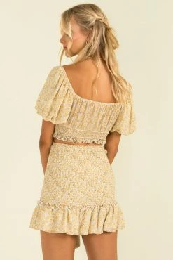 Sundae Muse Manu Skirt / Yellow 18 Sundae Muse Manu Skirt / Yellow