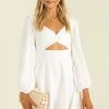 Sundae Muse DRESSES Mala Dress / White 1 Sundae Muse DRESSES Mala Dress / White