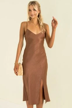 Sundae Muse Cressida Dress / Chocolate DRESSES