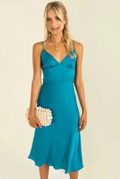 Sundae Muse New Arrivals Tyra Dress / Teal