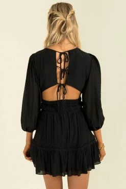 Sundae Muse Avery Dress / Black DRESSES