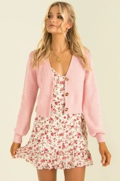 Sundae Muse Peta Cardigan / Pink New Arrivals 13 Sundae Muse Peta Cardigan / Pink New Arrivals