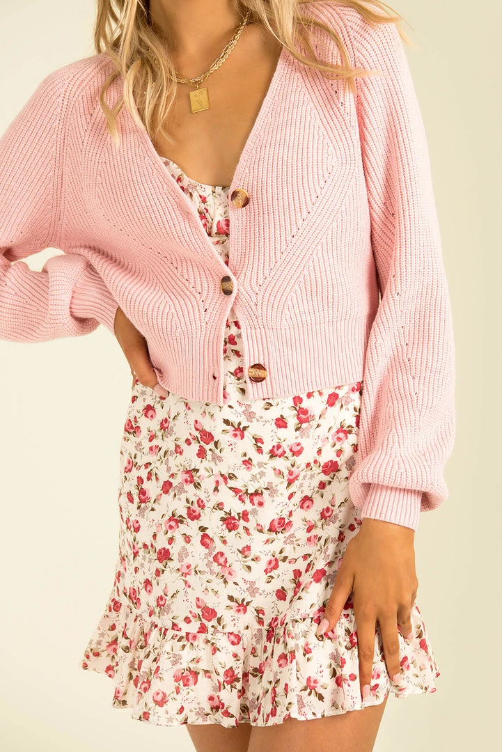 Sundae Muse Peta Cardigan / Pink New Arrivals 4 Sundae Muse Peta Cardigan / Pink New Arrivals