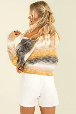 Sundae Muse Knitwear Benny Cardigan / Yellow