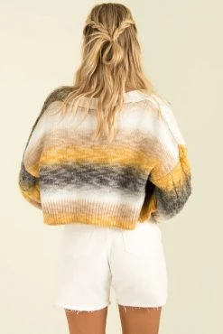 Sundae Muse Knitwear Benny Cardigan / Yellow