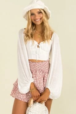 Sundae Muse Bottoms Serra Skirt / Pink