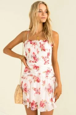 Sundae Muse Arnette Dress / White New Arrivals