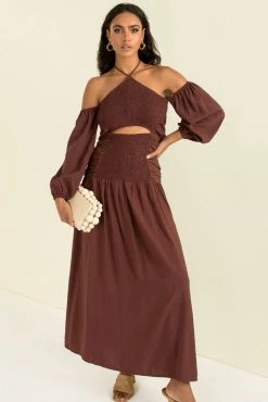 Sundae Muse Maya Dress / Chocolate New Arrivals