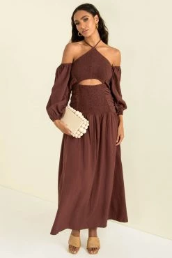 Sundae Muse Maya Dress / Chocolate New Arrivals