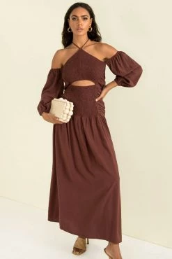 Sundae Muse Maya Dress / Chocolate New Arrivals