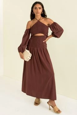 Sundae Muse Maya Dress / Chocolate New Arrivals
