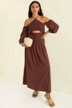 Sundae Muse Maya Dress / Chocolate New Arrivals