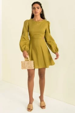 Sundae Muse Edith Dress / Olive 21 Sundae Muse Edith Dress / Olive