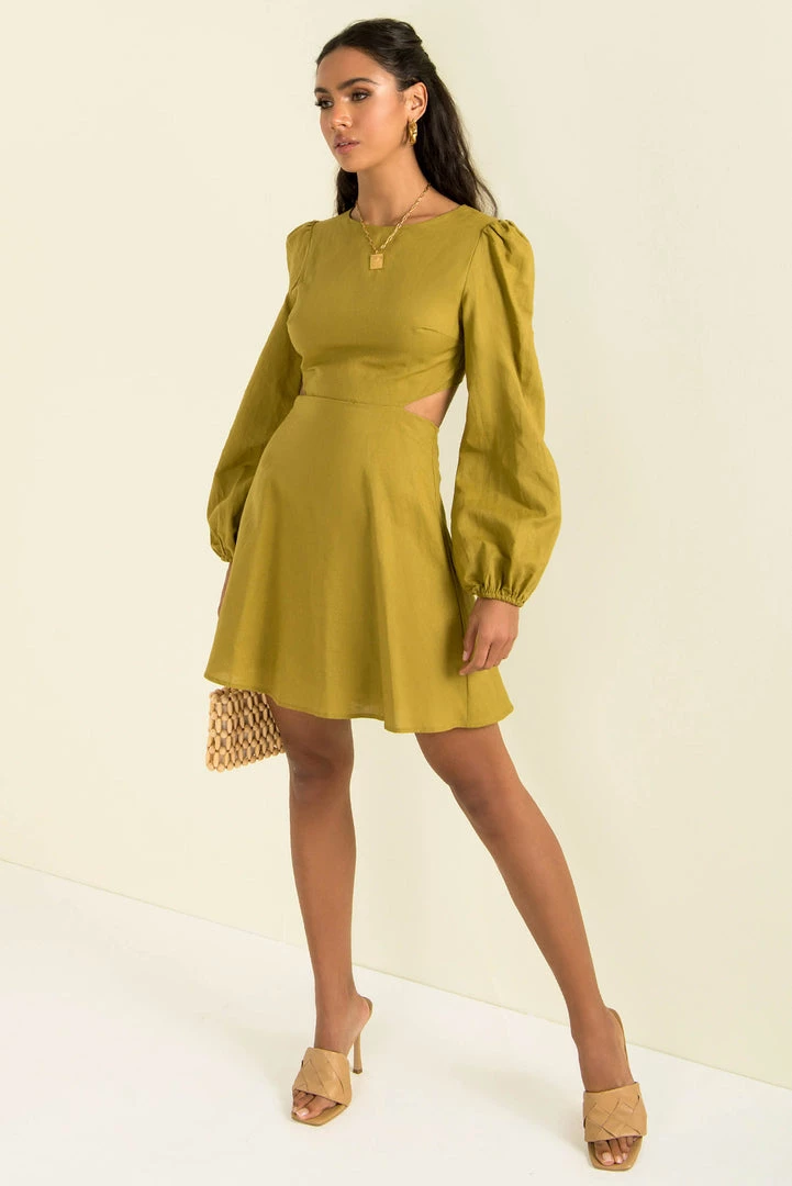 Sundae Muse Edith Dress / Olive 7 Sundae Muse Edith Dress / Olive