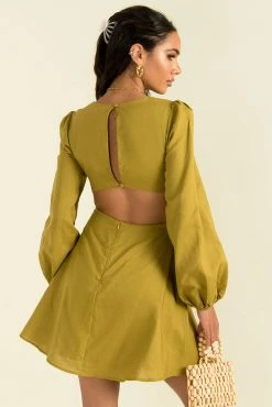 Sundae Muse Edith Dress / Olive 16 Sundae Muse Edith Dress / Olive