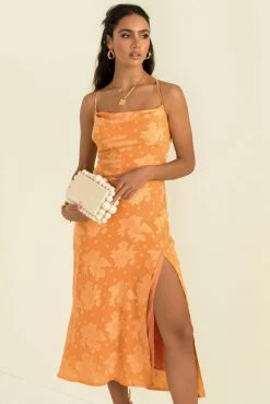 Sundae Muse Portia Dress / Orange 35 Sundae Muse Portia Dress / Orange