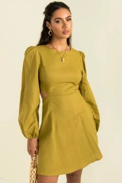 Sundae Muse Edith Dress / Olive 22 Sundae Muse Edith Dress / Olive