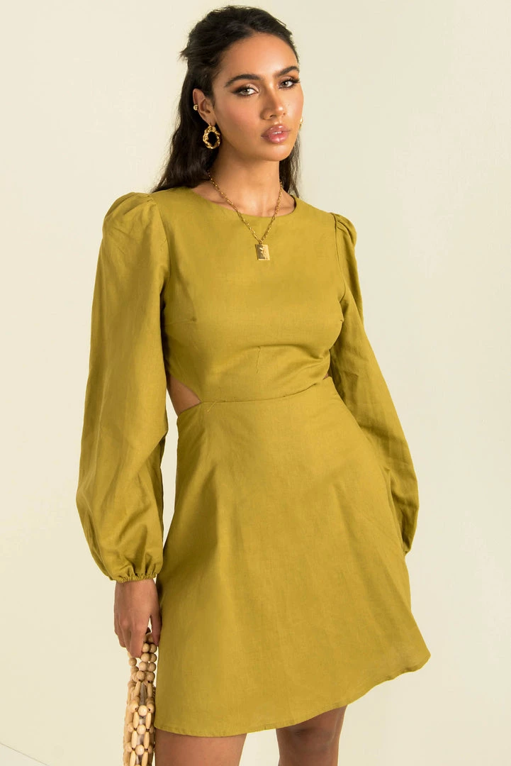 Sundae Muse Edith Dress / Olive 12 Sundae Muse Edith Dress / Olive