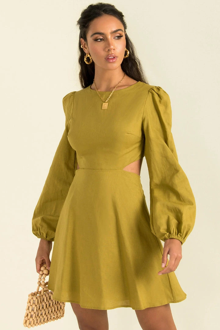 Sundae Muse Edith Dress / Olive 9 Sundae Muse Edith Dress / Olive