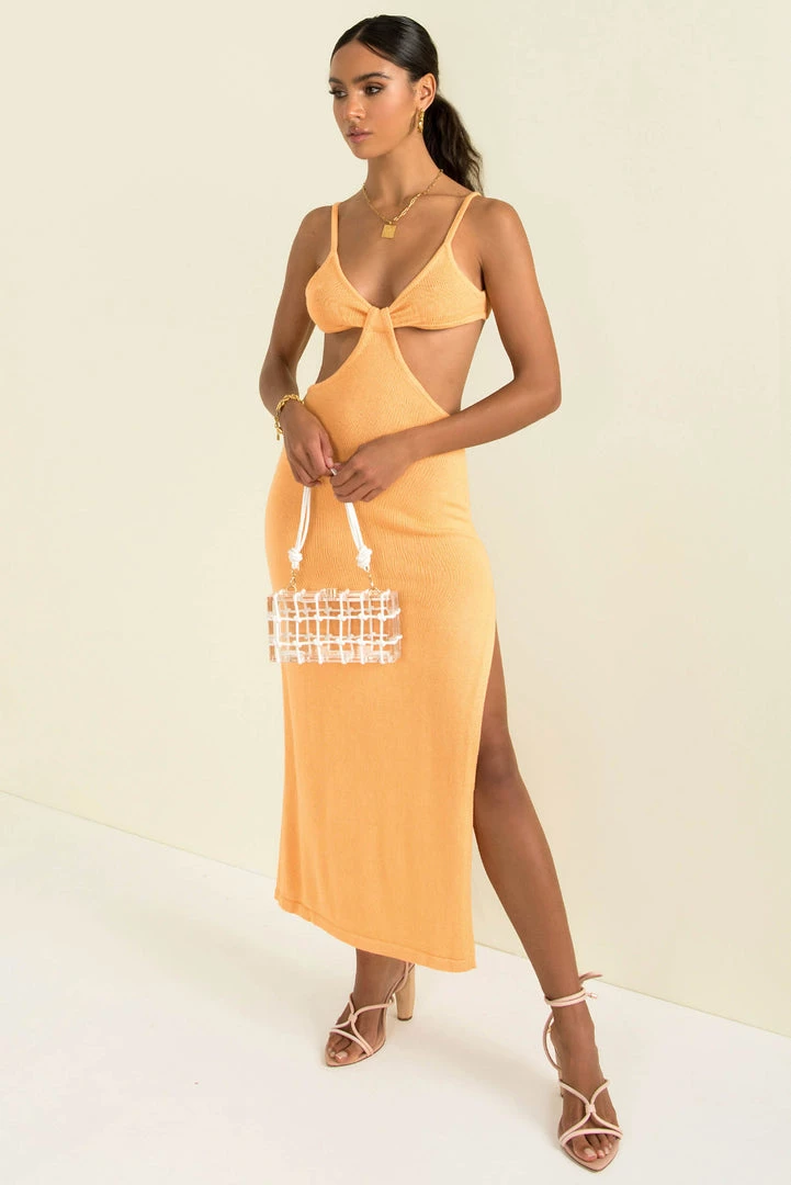 Sundae Muse Alessa Dress / Orange DRESSES 6 Sundae Muse Alessa Dress / Orange DRESSES