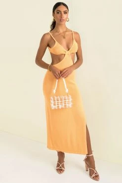 Sundae Muse Alessa Dress / Orange DRESSES 18 Sundae Muse Alessa Dress / Orange DRESSES