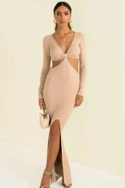 Sundae Muse New Arrivals Katrina Dress / Beige