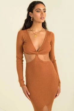 Sundae Muse Katrina Dress / Tan